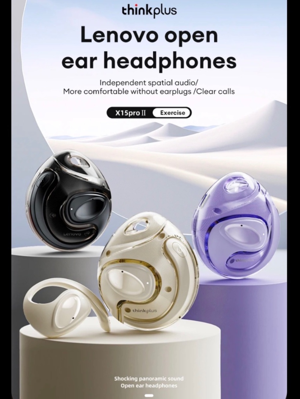 Lenovo X15Pro Bluetooth Earbuds-Second Edition